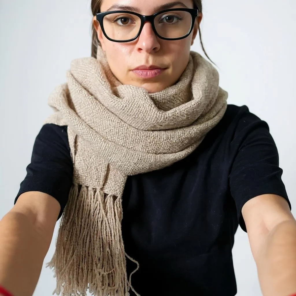 Llama Wool Shawl
