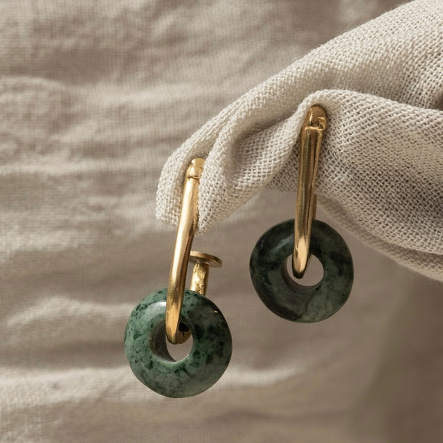 Fini Bronze Hoops