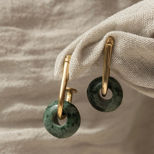 Fini Bronze Hoops
