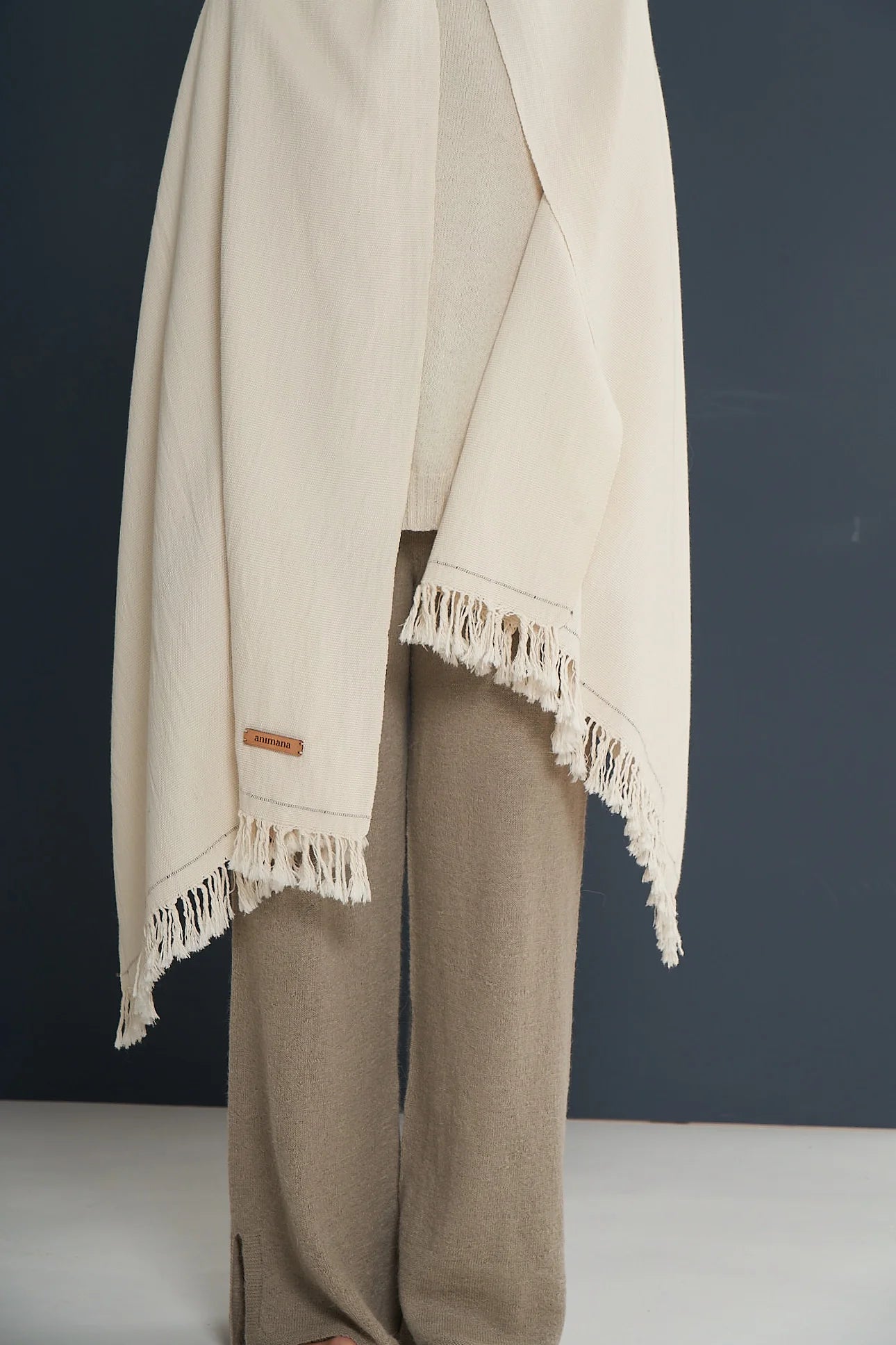 Lima Shawl | NATURAL | Cotton