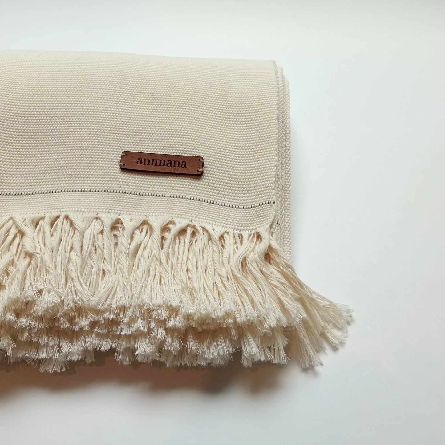 Lima Shawl | NATURAL | Cotton