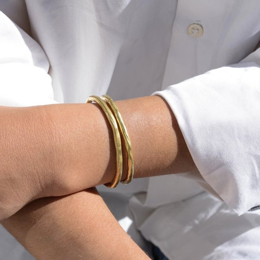 Irregular Bronze Bangle