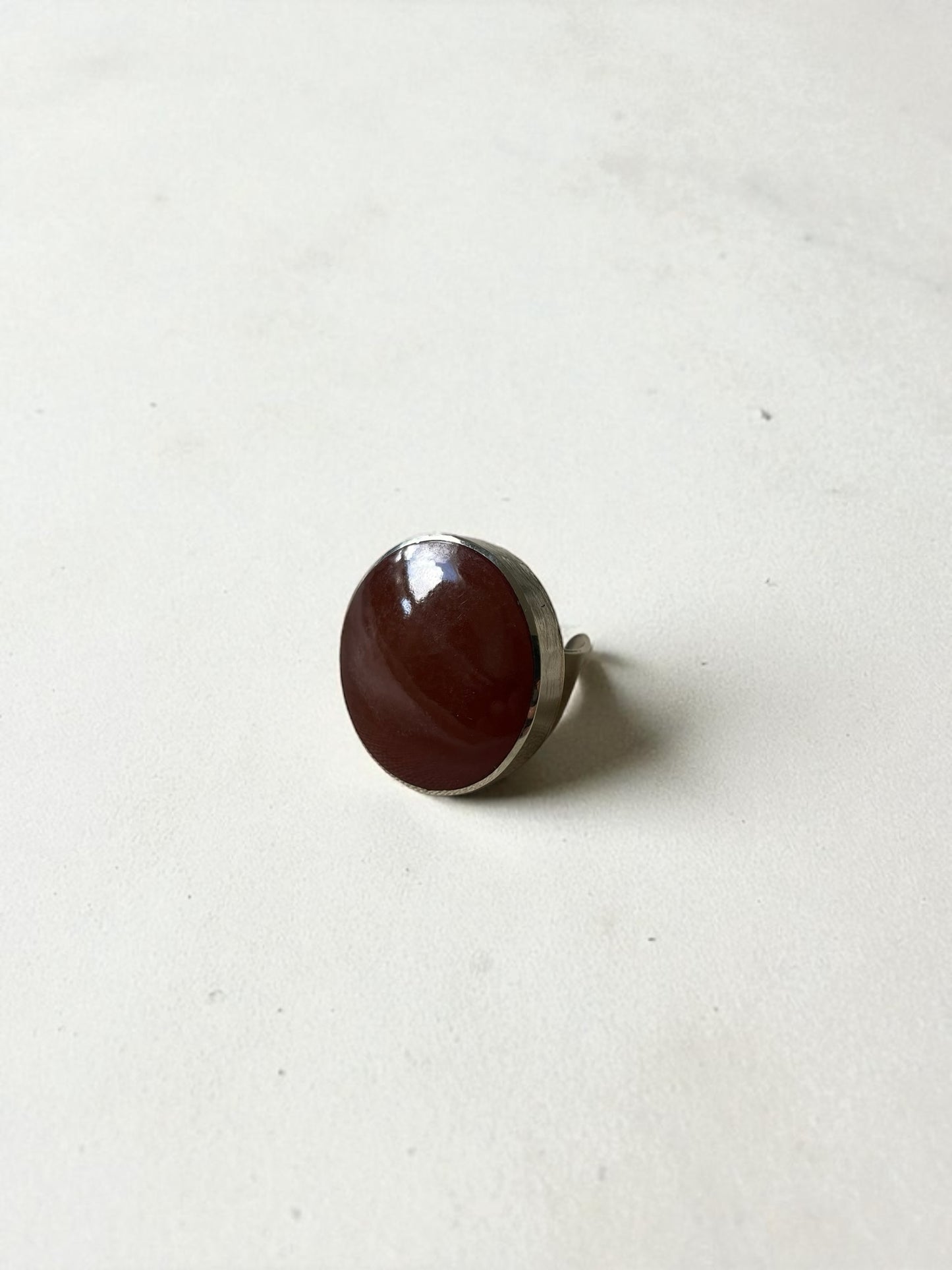 Picante Round Onyx Ring