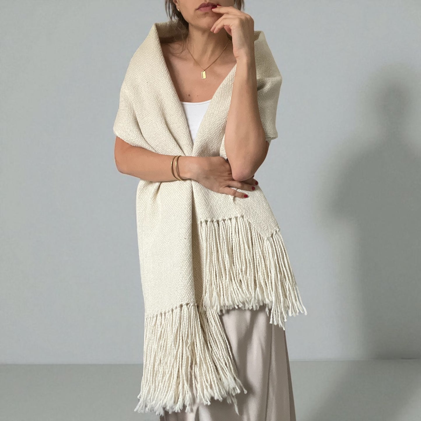 Llama Wool Shawl
